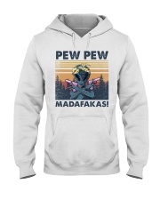 Aliens Pew Pew Madafakas Hooded Sweatshirt tile