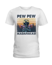 Aliens Pew Pew Madafakas Ladies T-Shirt tile