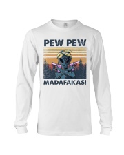 Aliens Pew Pew Madafakas Long Sleeve Tee tile