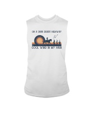 On a dark desert highway Sleeveless Tee tile