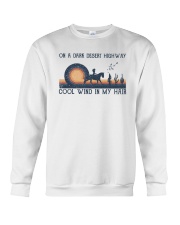On a dark desert highway Crewneck Sweatshirt tile