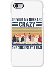 Driving my husband crazy One chicken at a time Phone Case tile