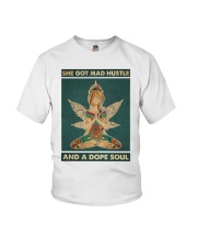She got mad hustle and a dope soul Youth T-Shirt tile