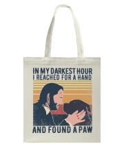 In My Darkest Hour I Reached For A Hand Tote Bag tile