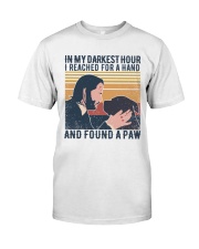 In My Darkest Hour I Reached For A Hand Premium Fit Mens Tee tile