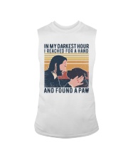 In My Darkest Hour I Reached For A Hand Sleeveless Tee tile