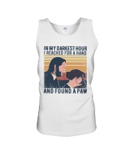 In My Darkest Hour I Reached For A Hand Unisex Tank tile
