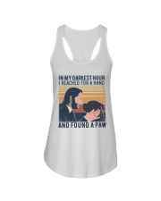In My Darkest Hour I Reached For A Hand Ladies Flowy Tank tile