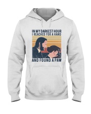 In My Darkest Hour I Reached For A Hand Hooded Sweatshirt tile