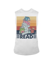 Elephant reading Sleeveless Tee tile