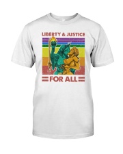 LGBT Liberty Classic T-Shirt front