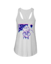Bicycle 1943 Blurry Ladies Flowy Tank tile