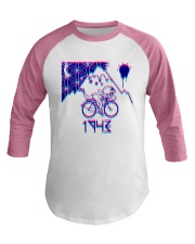 Bicycle 1943 Blurry Baseball Tee tile