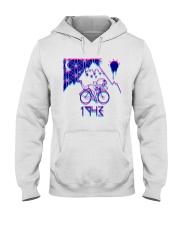 Bicycle 1943 Blurry Hooded Sweatshirt tile