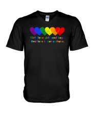Love Is Not A Choice V-Neck T-Shirt tile