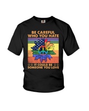 LGBTQ Pride Be Careful Youth T-Shirt tile