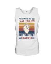 Beware for I Am Fearless and Therefore Powerful Unisex Tank tile