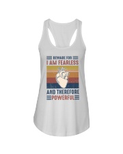 Beware for I Am Fearless and Therefore Powerful Ladies Flowy Tank tile