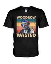 Woodrow Wilson V-Neck T-Shirt tile