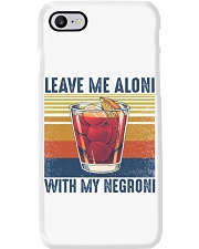 Leave me aloni with my Negroni Phone Case tile