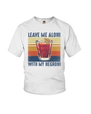 Leave me aloni with my Negroni Youth T-Shirt tile