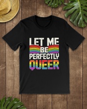 Let Me Be Perfectly Queer Funny LGBT Pride Gift Classic T-Shirt lifestyle-mens-crewneck-front-18