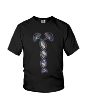 Mushrooms DNA Hologram Youth T-Shirt tile
