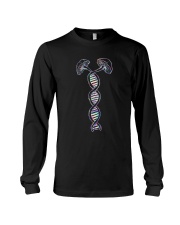 Mushrooms DNA Hologram Long Sleeve Tee tile