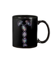 Mushrooms DNA Hologram Mug tile