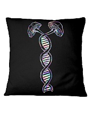 Mushrooms DNA Hologram Square Pillowcase tile