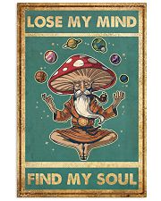 Meditation Magic Mushrooms Yoga Buddha 24x36 Poster front