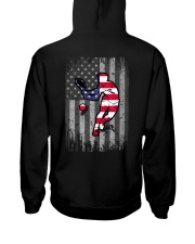 Tennis US Flag Back Hooded Sweatshirt tile