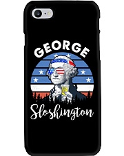 America Flag George Sloshinton Independence Day Phone Case tile