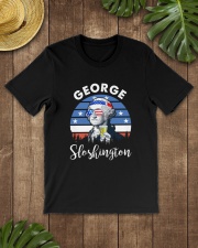 America Flag George Sloshinton Independence Day Classic T-Shirt lifestyle-mens-crewneck-front-18