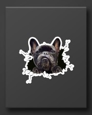 Funny dog breaking glass Sticker - Single (Vertical) aos-sticker-single-vertical-lifestyle-front-08