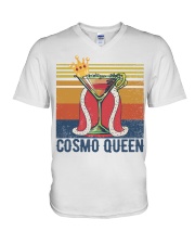 Cosmo queen V-Neck T-Shirt tile