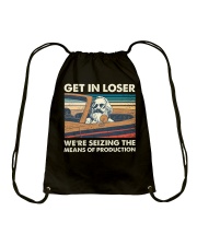 Get In Loser Drawstring Bag tile