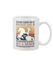 Behind every great horse girl Mug tile