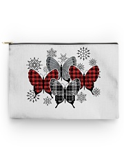 Christmas tartan butterfly Accessory Pouch tile