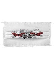 Christmas tartan butterfly Mask tile