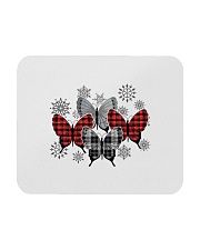 Christmas tartan butterfly Mousepad tile