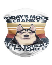 Husky mood cranky Neck Gaiter tile