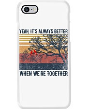 Yeah its always better when we're together Phone Case tile