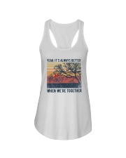 Yeah its always better when we're together Ladies Flowy Tank tile