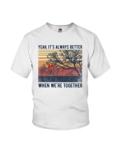 Yeah its always better when we're together Youth T-Shirt tile