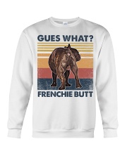 Dachshund gues what wiener butt Crewneck Sweatshirt tile