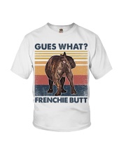 Dachshund gues what wiener butt Youth T-Shirt tile