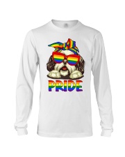 Pride LGBT Gay Be Lesbian Shih Tzu Funny Long Sleeve Tee tile