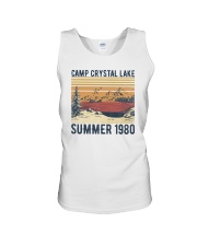 Friday 13th Camp Crystal Lake Summer 1980 Unisex Tank tile