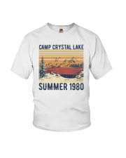 Friday 13th Camp Crystal Lake Summer 1980 Youth T-Shirt tile